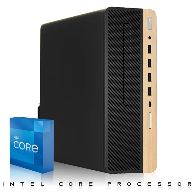 Alt view image 4 of 7 - TechMagnet HP G4 Desktop Computer Gaming PC, i5, 16GB RAM, 512GB SSD, GTX 1650 Graphics, 32 Inch Curved Monitor, RGB KBM, Soundbar, USB WiFi BT, Win 11