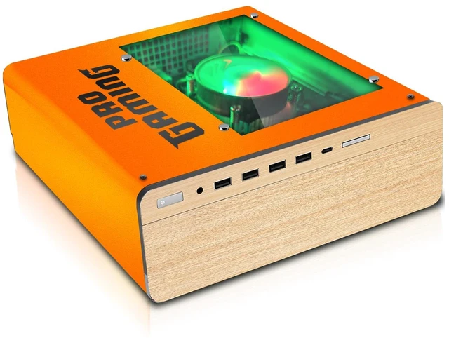 Alt view image 2 of 7 - HP Full Light Desktop Computer Gaming PC, Phoenix AMD Ryzen 3 Pro, 16GB RAM, 512GB SSD, RX 550 Graphics, RGB KBM, Headphone, Webcam, USB WiFi BT, Win 11