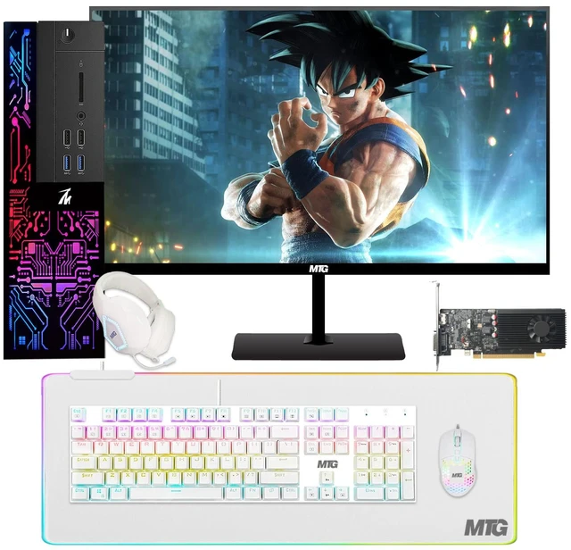 Main image of TechMagnet Siwa 6 Gaming PC, i5, 16GB RAM, 480GB SSD + 1TB HDD, GTX 1650 Graphics, 22 Inch Monitor, 4 in 1 Gaming Kit, USB WiFi BT, Win 11