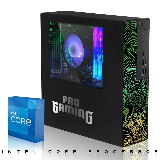 Alt view image 3 of 7 - TechMagnet Desktop Computer PC, i5, 16GB RAM, 256GB SSD, GTX 1650 Graphics, RGB KBM, Headphone, USB WiFi BT, Win 11