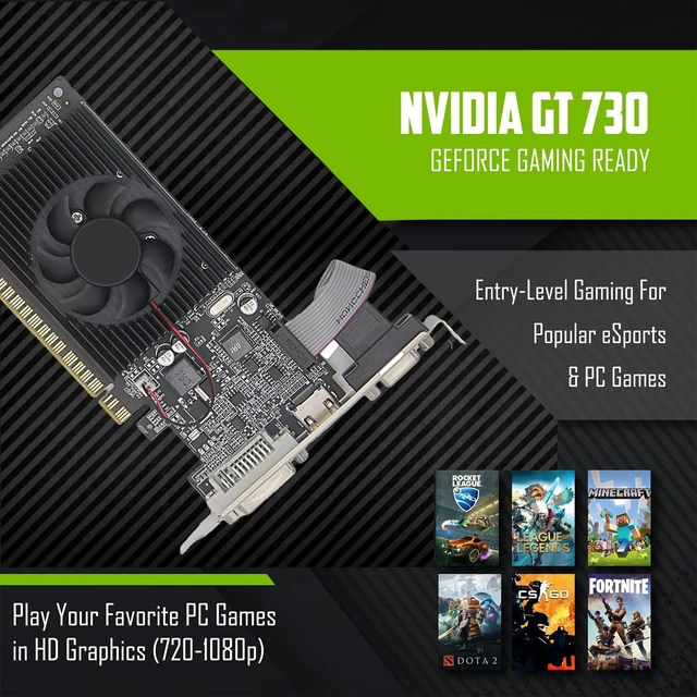 Alt view image 5 of 7 - TechMagnet Siwa 6 Gaming PC, i5, 16GB RAM, 512GB SSD, GT 730 4GB Graphics, RGB KBM, USB WiFi BT, Win 11