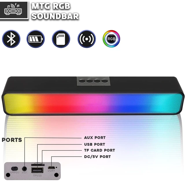 Alt view image 5 of 7 - TechMagnet Siwa 8 Gaming PC, i7, 16GB RAM, 240GB SSD + 2TB HDD, GTX 1650 Graphics, 24 Inch Curved Monitor, RGB KBM, Soundbar, Headphone, USB WiFi BT, Win 11