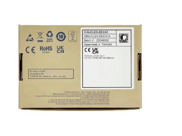 Alt view image 3 of 6 - X-NUCLEO-EEICA1 based on M24256E-F and M24M01E-F memory expansion boards