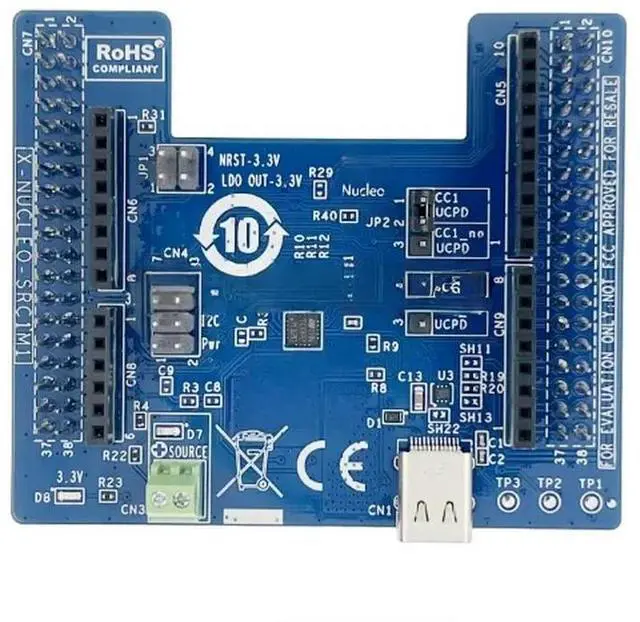 Main image of X-NUCLEO-SRC1M1 Type-C Power Delivery (SINK) Expansion Board