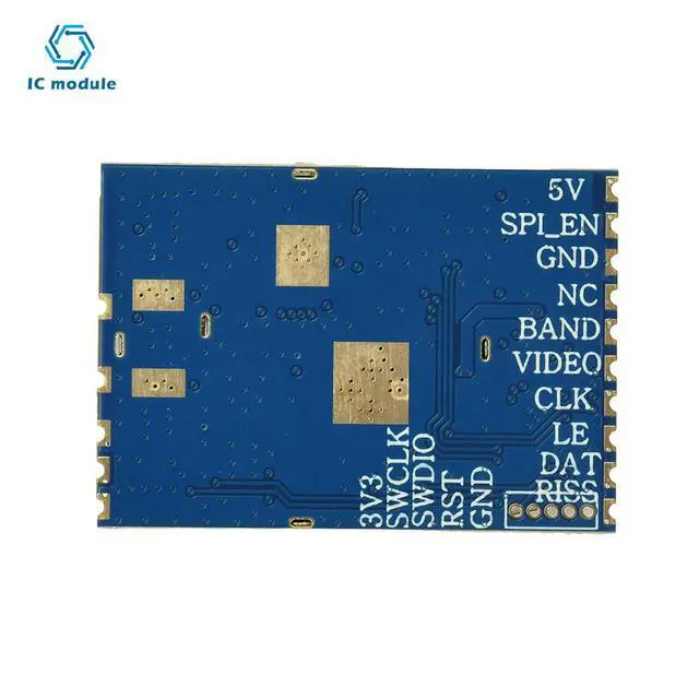 Alt view image 2 of 3 - RX8200 6G-8.2GHz Video Receiver Module with Low Latency for FPV Drones and Professional Aerial Photography