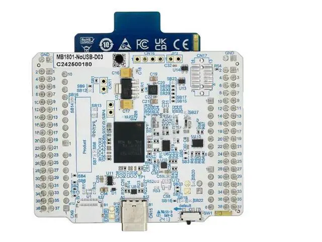 Alt view image 2 of 3 - NUCLEO-WB05KZ development board STM32WB05KZV6 MCU