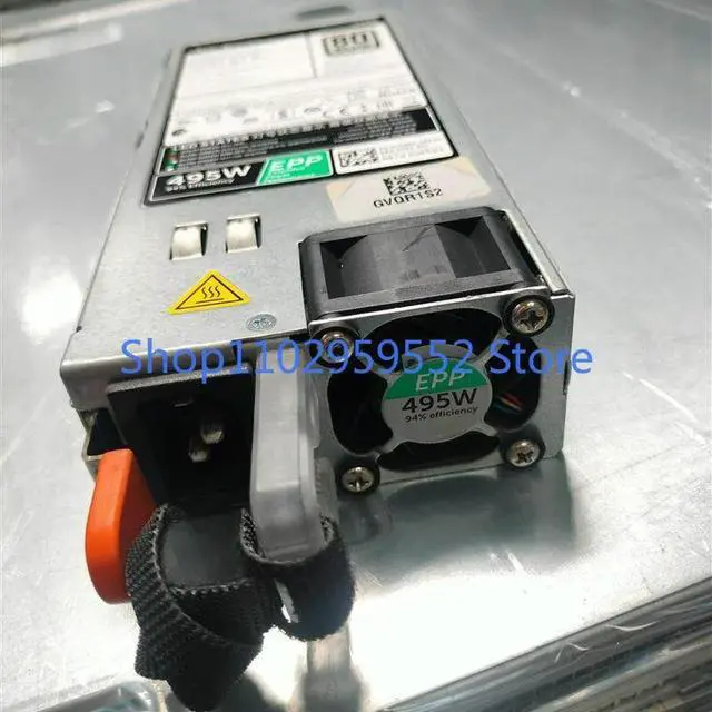 Alt view image 2 of 2 - 1Pcs for R530 R630 R730/XD Server 495W EPP Power Supply D495E-S1