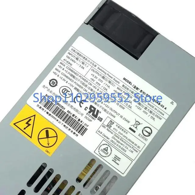 Alt view image 2 of 2 - 1pcs PSU For 1U 250W Switcing Power Supply DPS-250AB-55A DPS-250AB-55B