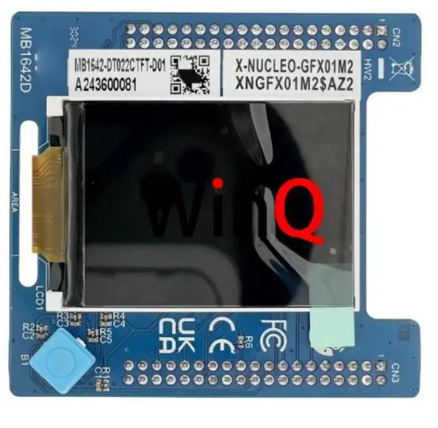 Main image of X-NUCLEO-GFX01M2 with Morpho connector display expansion board