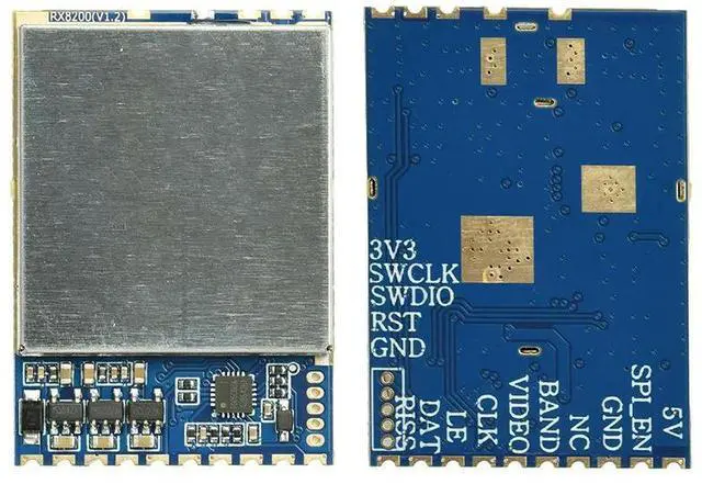 Main image of RX8200 FPV Video Receiver 6G8.2GHz Low Latency AntiInterference SPI Receiver 5V Power Supply for Professional Aerial Photography
