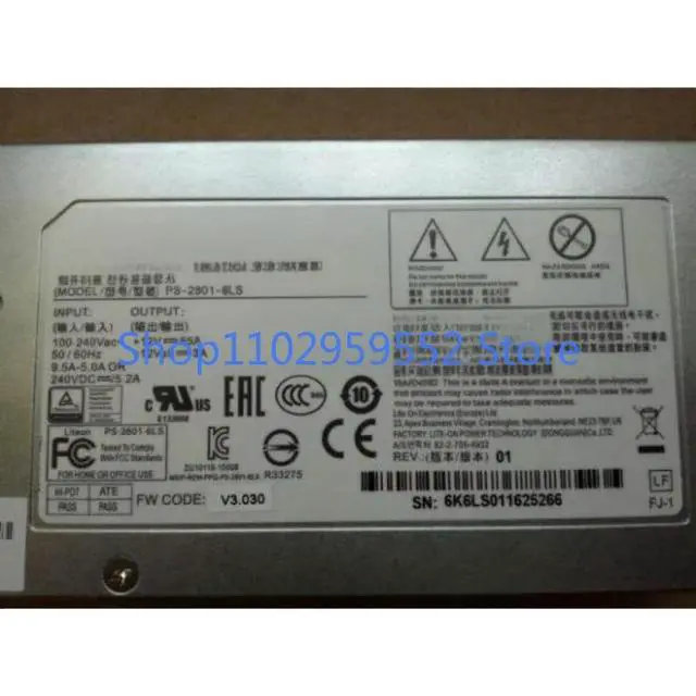 Alt view image 2 of 2 - 1Pcs for NF5280m4 5270m4 8480 M4 550W Power Supply PS-2551-5L