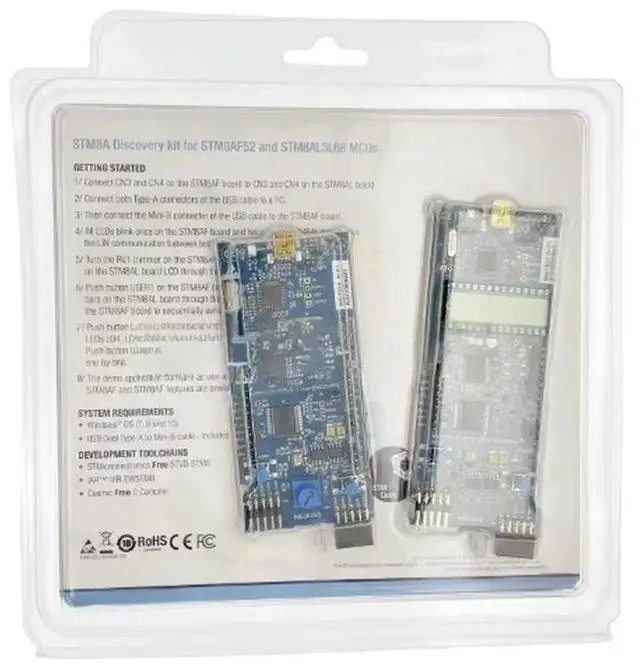 Alt view image 3 of 3 - STM8A-ISCOVERY Exploration Kit M8AF5288 M8AL3L68 Microcontroller