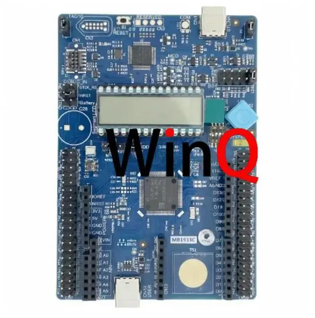 Main image of STM32U083C-DK exploration kit uses STM32U083MCT6 microcontroller