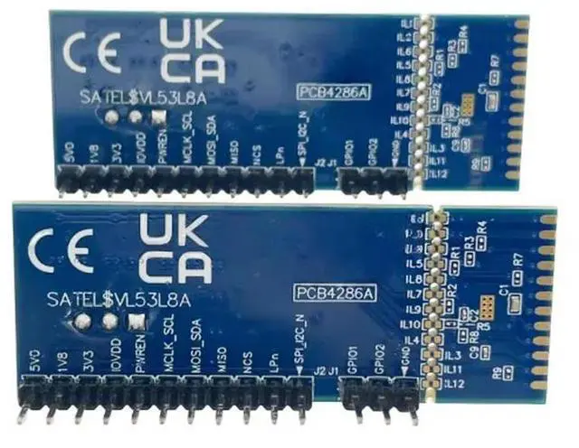 Main image of SATEL-VL53L8 sensor splitter board VL53L8A ToF ranging STM32 Nucleo
