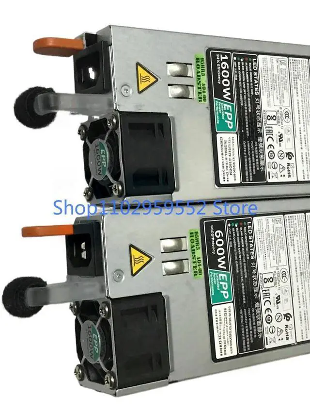 Alt view image 2 of 2 - 1Pcs for T640 R840 R940 T640 R830 1600W Server Power Supply D1600E-S0
