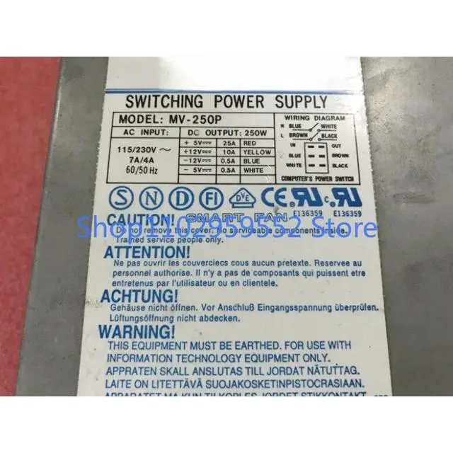 Alt view image 2 of 2 - 1pcs for Industrial computer power supply MAX POWER MV-250P