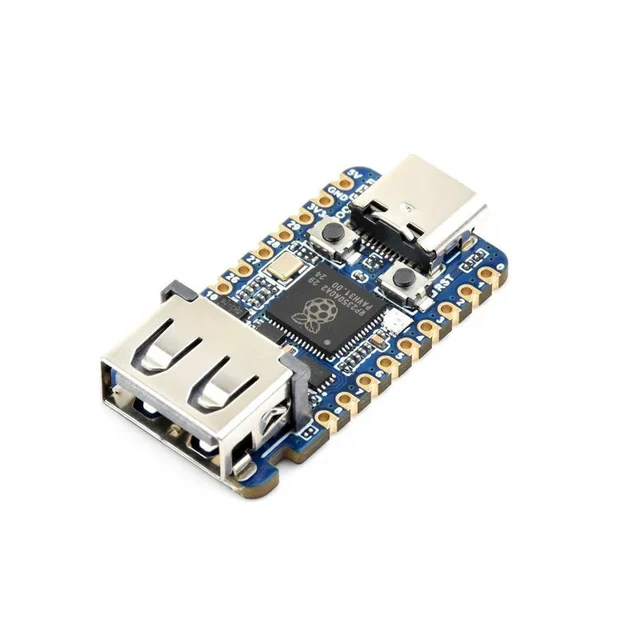 Alt view image 3 of 3 - RP2350-USB-A Mini Development Board,Based On Raspberry Pi RP2350A Dual-core&Dual-architecture Microcontroller,150MHZ