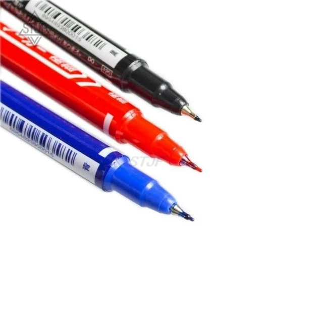 Alt view image 2 of 3 - CCL Anti-etching PCB circuit board Ink Marker Double Pen For DIY PCB(Red, Blue, Black)