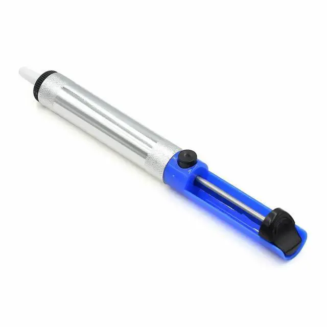 Alt view image 3 of 3 - Aluminum l Desoldering Pump Suction Tin Gun Soldering Sucker Pen Removal Vacuum Soldering Iron Desolder Hand Welding Tools