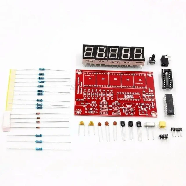 Alt view image 2 of 3 - DIY Kits RF 1Hz-50MHz Crystal Oscillator Frequency Counter Meter Digital LED tester meter