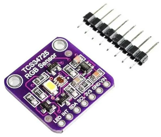 Alt view image 2 of 3 - RGB Color Sensor TCS34725 with IR Filter and White LED for UNO R3