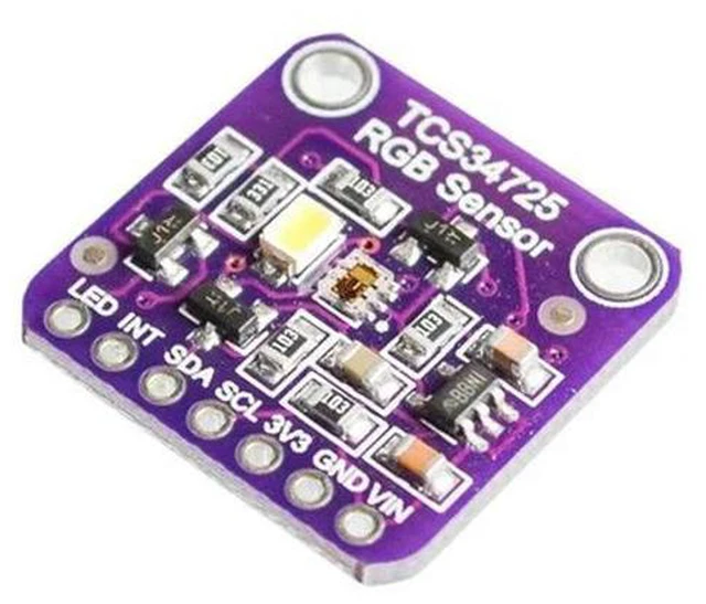 Alt view image 3 of 3 - RGB Color Sensor TCS34725 with IR Filter and White LED for UNO R3