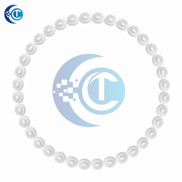Alt view image 2 of 3 - 100pcs Insulating Tablets Insulation Bushing Transistor Pads Circle TO-220 Insulated Cap Insulation Particle Ring For M3 Screws