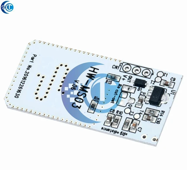 Alt view image 2 of 3 - High Performance Motion Sensor Module Radar Motion Sensor HW-MS03 2.4GHz to 5.8GHz Microwave Radar Sensor Module for