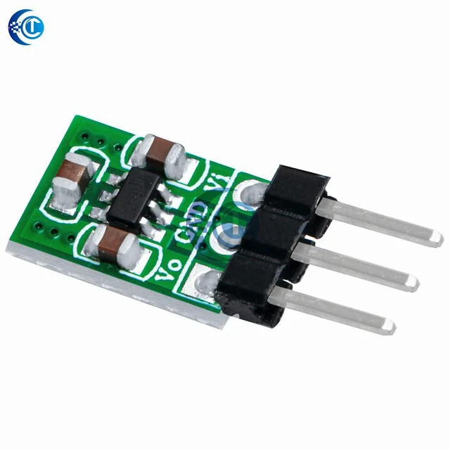 Alt view image 2 of 3 - Mini 2-in-1 DC/DC Converter: Low Noise Regulated Charge Pump 1.8V/3V/3.7V/5V to 3.3V (Boost & Buck)
