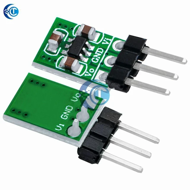 Alt view image 3 of 3 - Mini 2-in-1 DC/DC Converter: Low Noise Regulated Charge Pump 1.8V/3V/3.7V/5V to 3.3V (Boost & Buck)