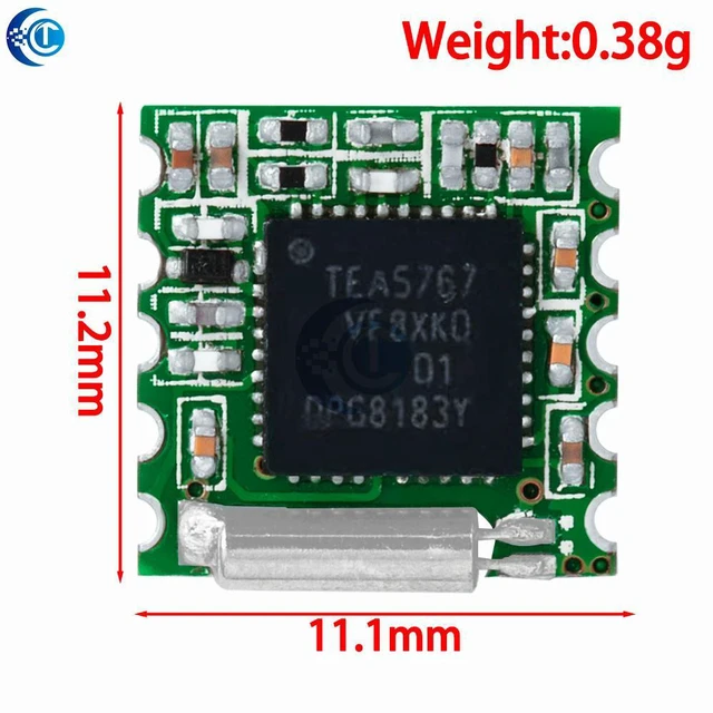 Alt view image 3 of 3 - TEA5767 radio module FM radio module DIY FM stereo Complete Edition
