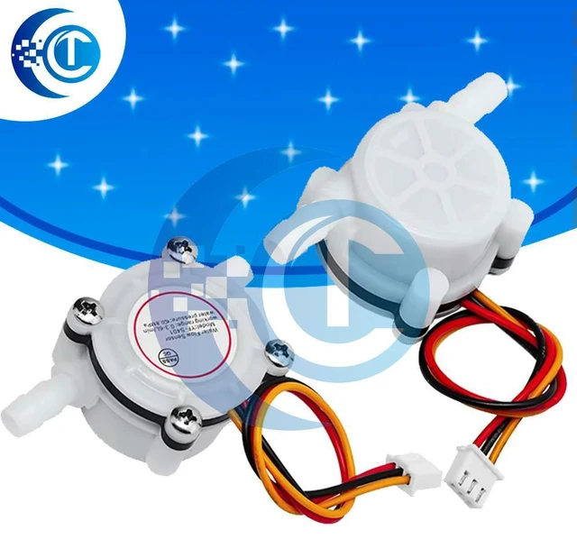 Main image of Hot Water Coffee Flow Sensor Switch Meter Flowmeter Counter 0.3-6L/min YF-S401 YFS401