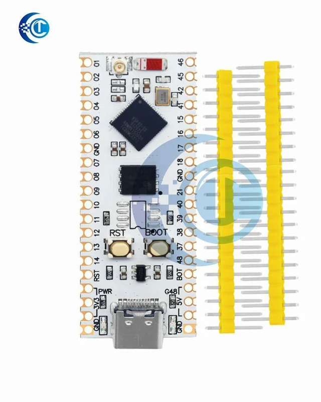 Alt view image 3 of 3 - ESP32-S3 NANO Bluetooth Development Board Type C ESP32-S3-N16R8 Module On-Board Antenna External 16M SPI FLASH 8M PSRAM