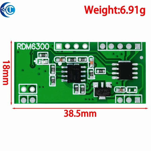 Alt view image 3 of 3 - DIY Access Control System RFID Reader 125KHz RDM6300 Module with UART Output (for Compatible)