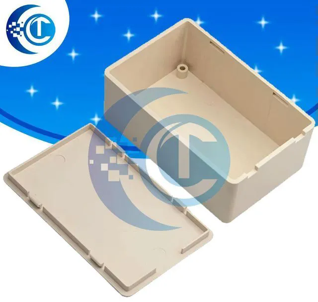 Main image of Plastic Waterproof Cover Project Electronic Instrument Case Enclosure Box 70 X 45 X 30mm White
