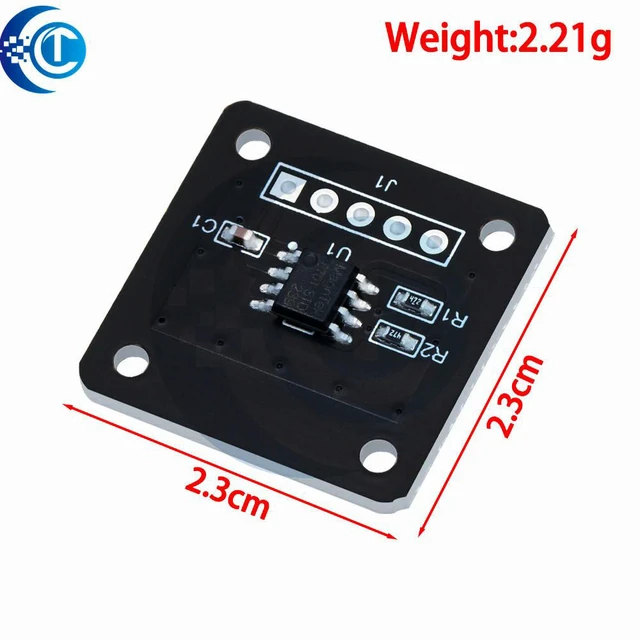 Alt view image 3 of 3 - MT6701 magnetic encoder magnetic induction angle measurement sensor module 14bit high precision instead of AS5600