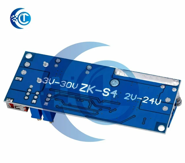 Alt view image 2 of 3 - DC DC Step Up Boost Converter 2-24v to 3-30v 4A 80w CC CV Power Module Adjustable Regulated power supply 3.7V 6V 9V 12V With USB