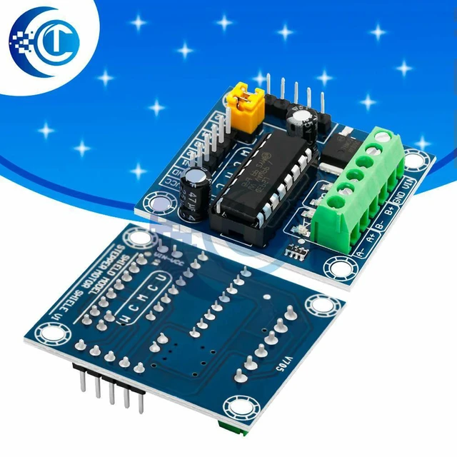 Main image of Mini 4-Channel Motor Drive Shield Expansion Board L293D Module High Voltage Current Module For UNO MEGA 2560