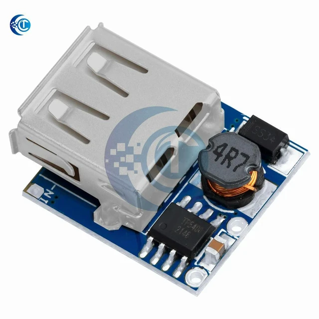 Alt view image 3 of 3 - 5V Lithium Charger Module: Step-Up & Protection 2-in-1 Board (Micro USB) For Li-Po/Li-ion/, DIY Power Bank