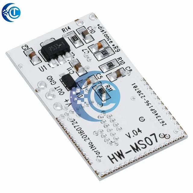 Alt view image 3 of 3 - 1pcs Microwave induction module microwave radar human induction switch HW-MS07