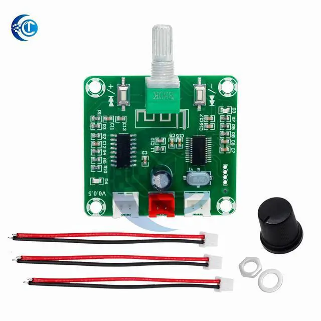 Alt view image 3 of 3 - XH-A158 ultra clear Bluetooth 5.0 power amplifier board pam8403 small power DIY speaker amplifier board 5W*2