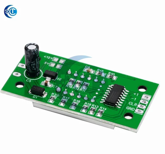 Alt view image 2 of 3 - 0-9999 Digital Counter Module: DC 4-25V LED Display with Low-Level Switching & Power-Off Memory Function