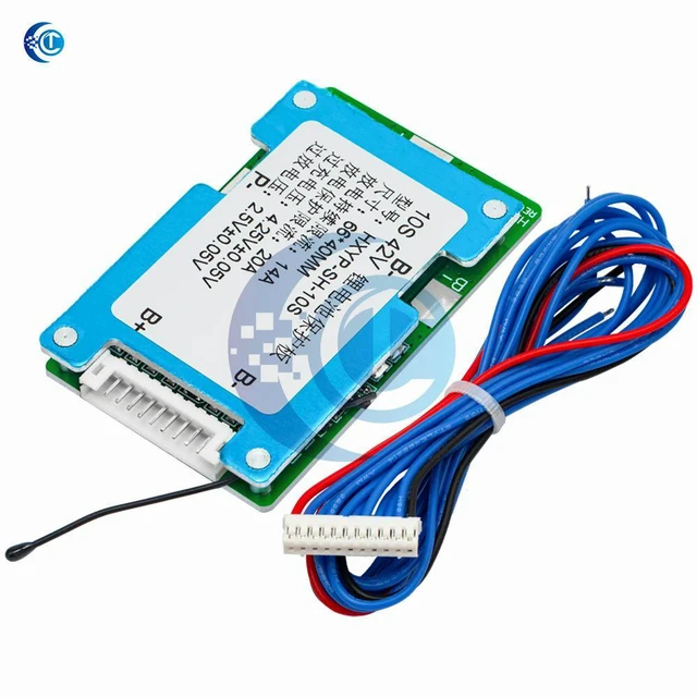 Alt view image 3 of 3 - 10S 42V 15S BMS Polymer Cell Lithium Protection Board With Balance Built-in Temperature Control