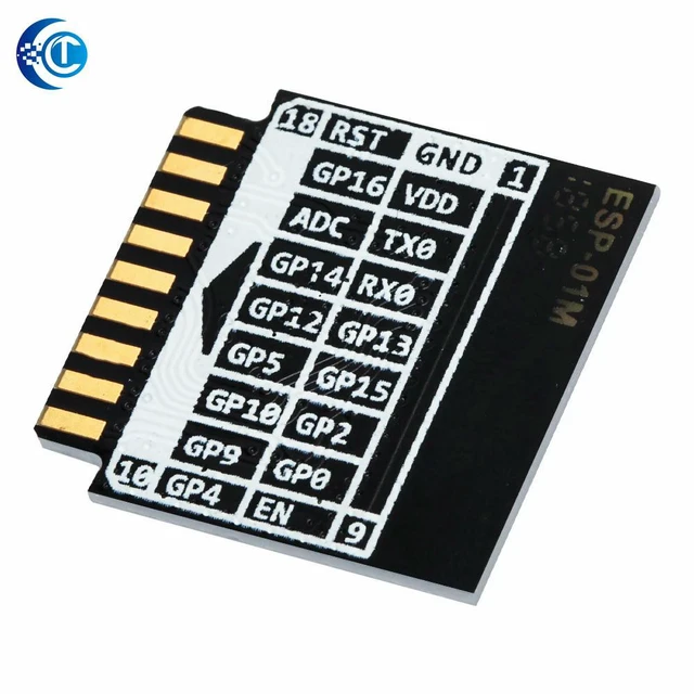 Alt view image 2 of 3 - ESP01 Compatible ESP8285 SMD Module (1MByte Flash) - ESP-01M IoT Transmission Module