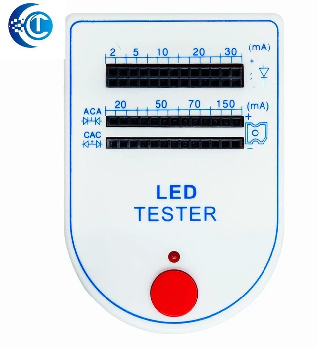 Alt view image 2 of 3 - Adjustable Current LED Tester (2-150mA): Compact Handheld Tool for LEDs & Light Bulbs