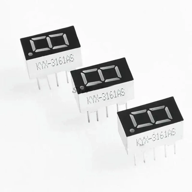 Main image of 20PCS LD-3161AS 1 Digit 0.36" RED 7 SEGMENT LED DISPLAY COMMON CATHODE