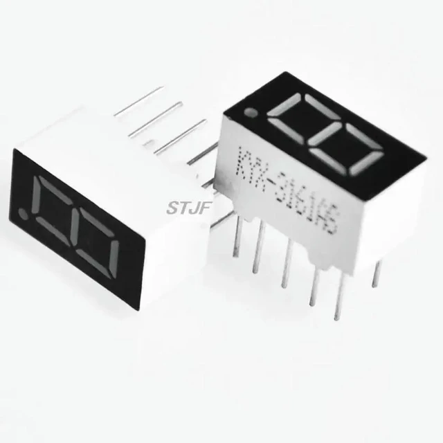 Alt view image 2 of 3 - 20PCS LD-3161AS 1 Digit 0.36" RED 7 SEGMENT LED DISPLAY COMMON CATHODE