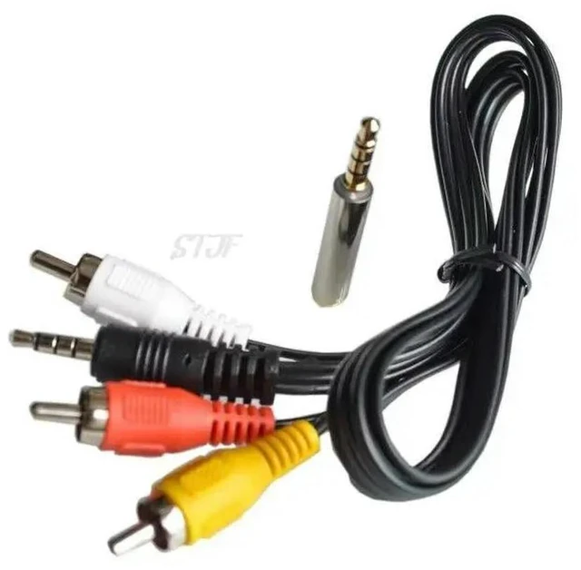 Main image of for Raspberry Pi B+ AV Cable / Specified AV Cable for for Raspberry Pi 3 B (Black)