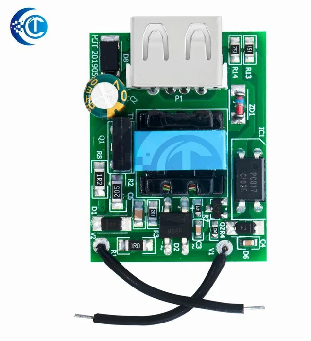 Alt view image 2 of 3 - USB DC Step Down Module Isolated Power Supply Buck Converter Stabilizer 12V 24V 36V 48V 72V to 5V 1A