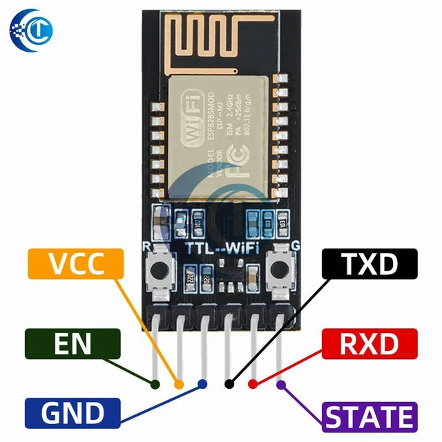 Alt view image 3 of 3 - DT-06 Serial Port Transparent Transmission Module TTL to Compatible with Bluetooth HC-06 interface ESP-M2